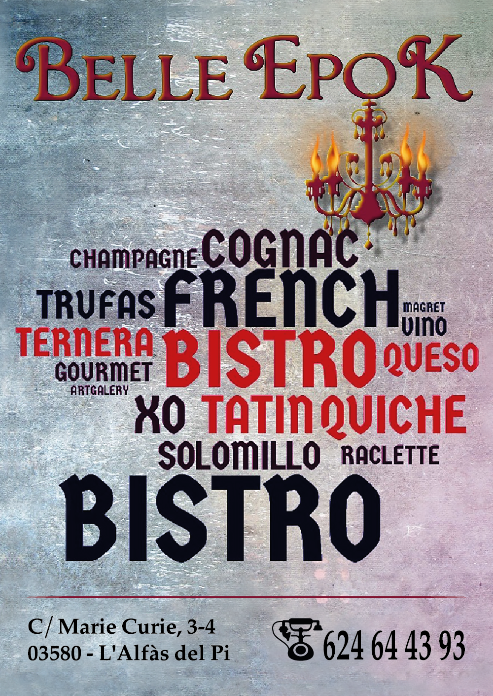 Bistro Belle Epok, Fransk Restaurant i Alfaz